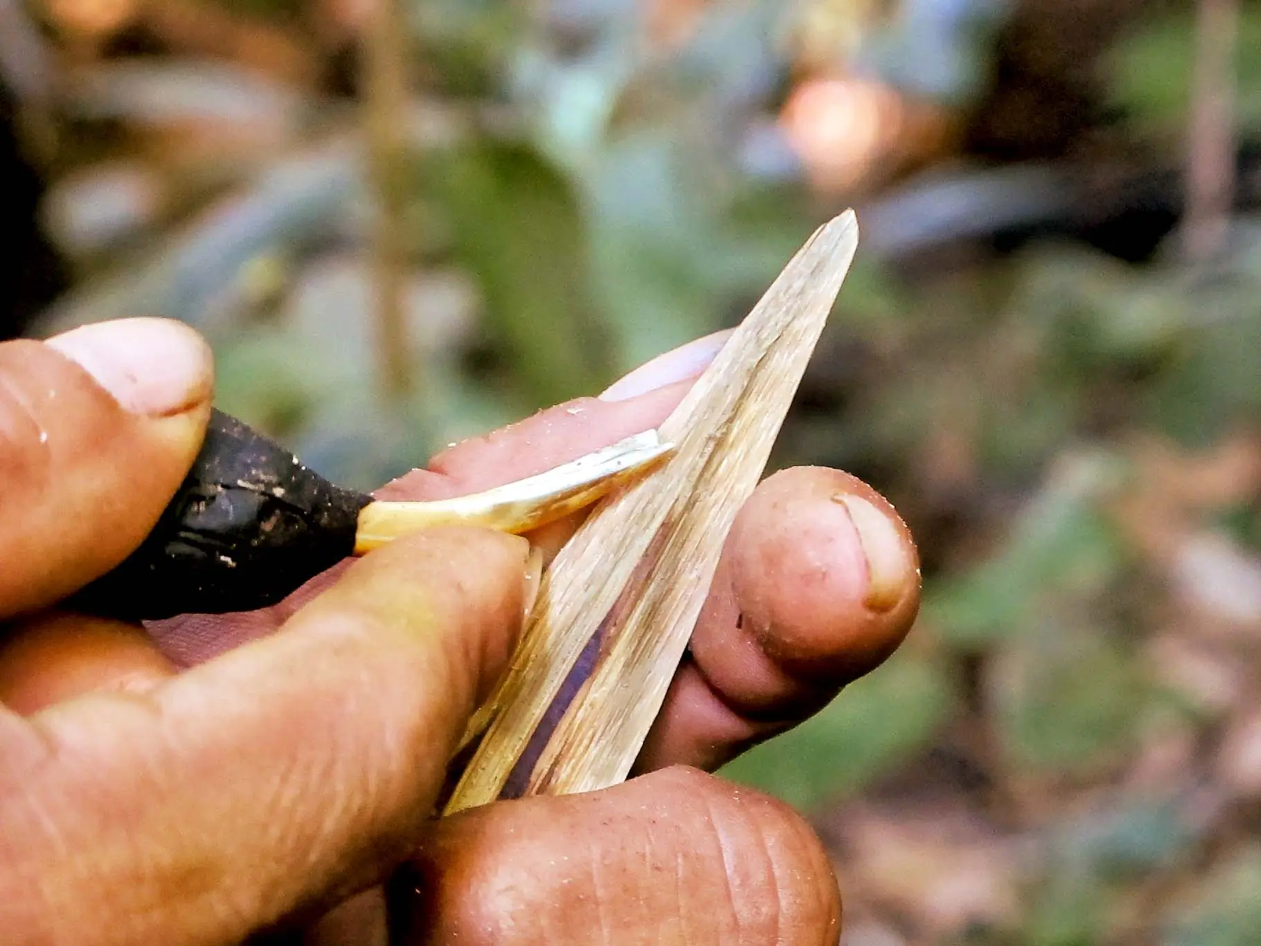 Ancient Precision The Art of Honing a Matsés Weapon